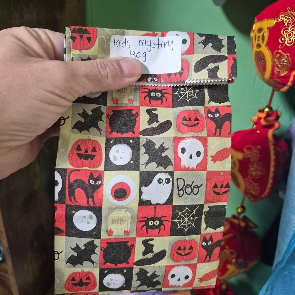 Halloween kids mystery bag with